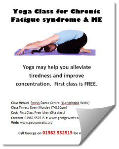 Yoga for ME poster