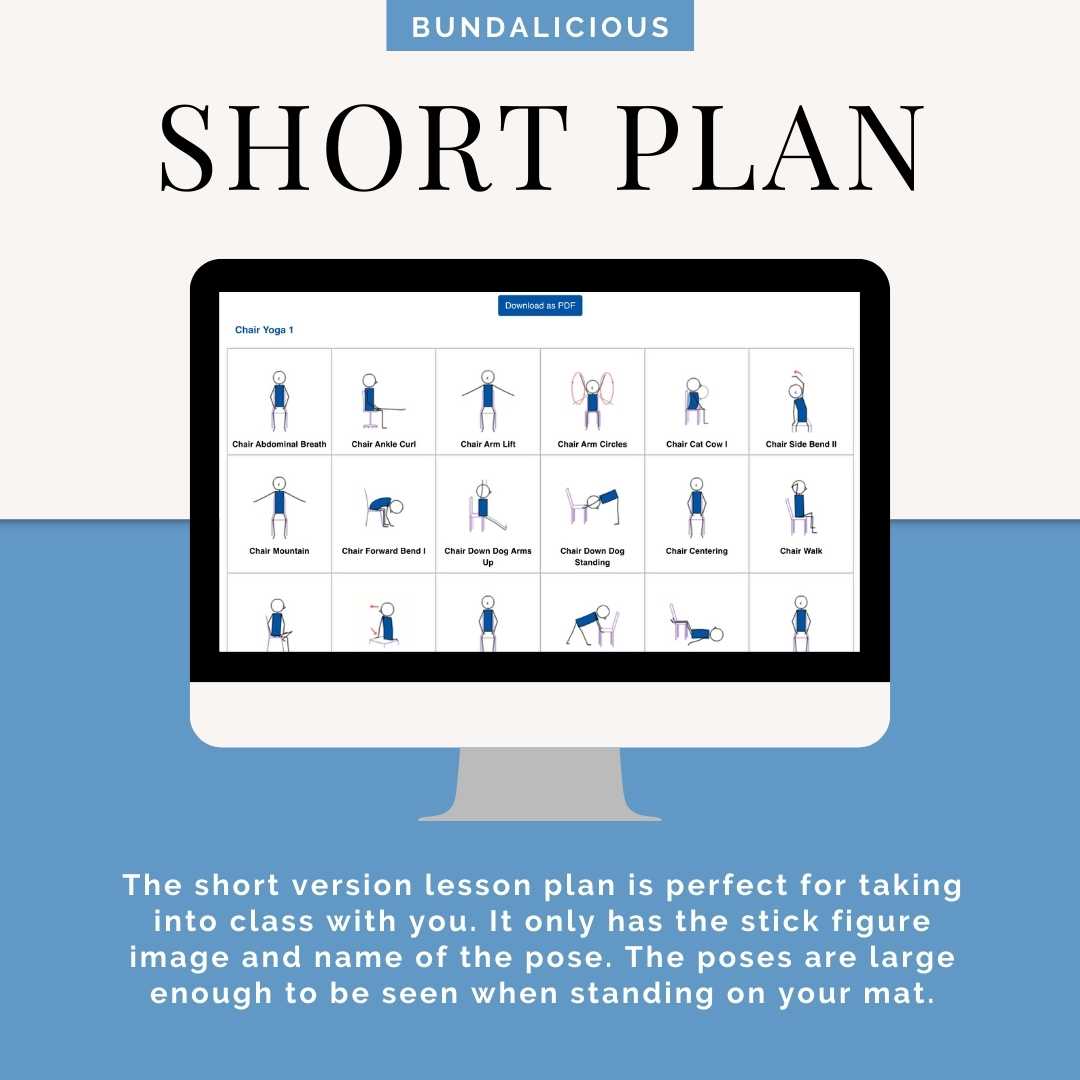 Chair Yoga Short Plan