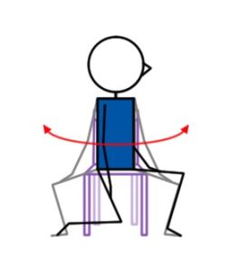 Chair Arms Heel Lift