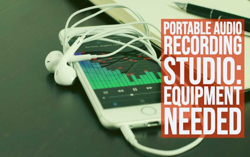 Portable Audio Recording Studio: Start Recording Your Classes