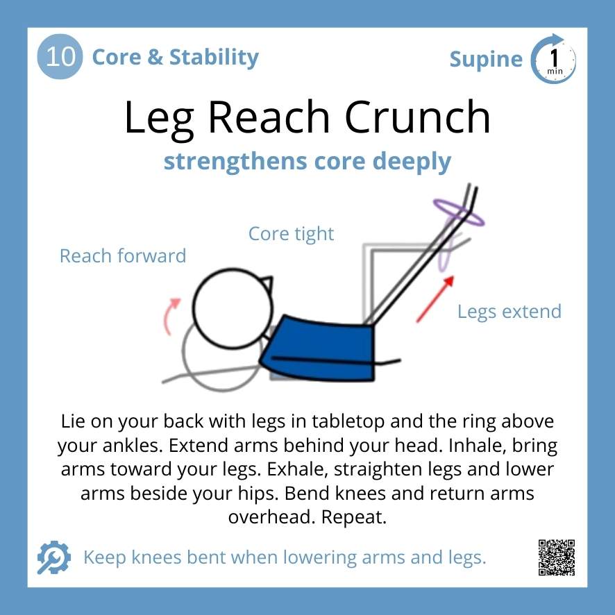 Magic Circle Leg Reach Crunch