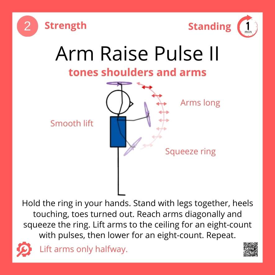 Pilates Magic Circle Arm Raise Pulse II