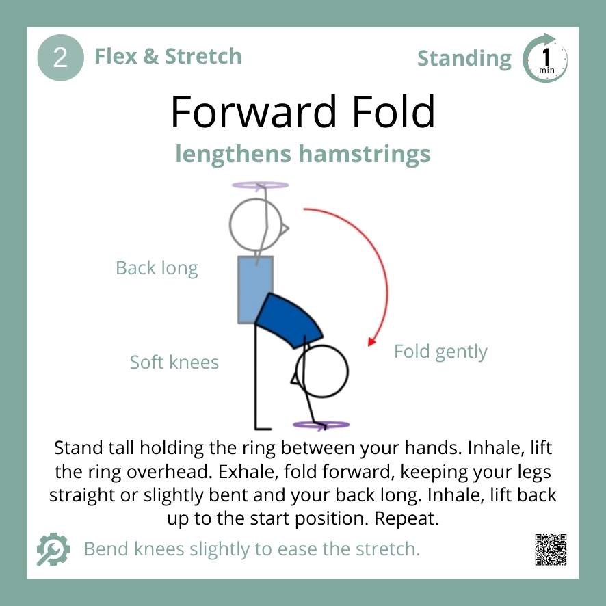 Pilates Magic Circle Forward Fold