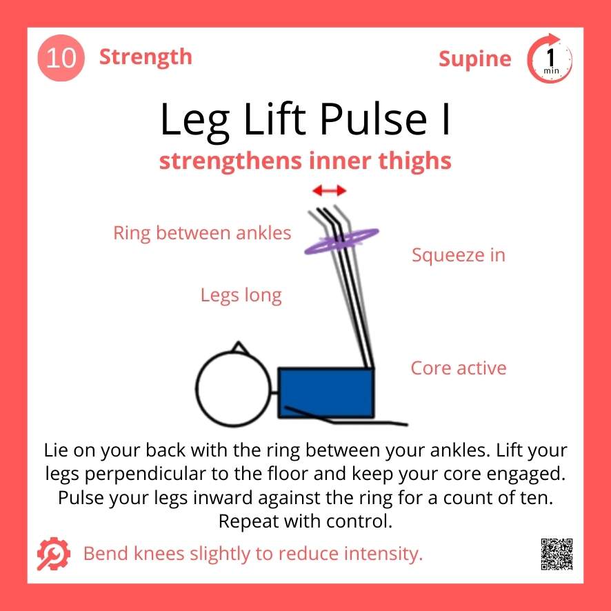 Pilates Magic Circle Leg Lift Pulse I