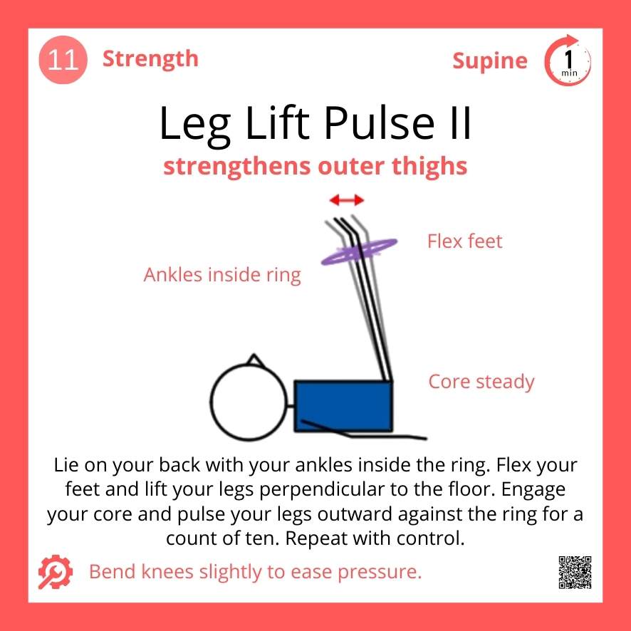 Pilates Magic Circle Leg Lift Pulse II