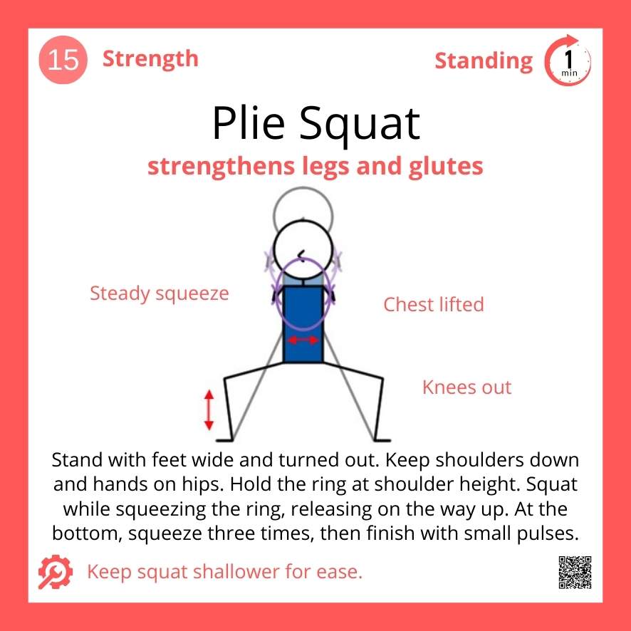 Pilates Magic Circle Plie Squat