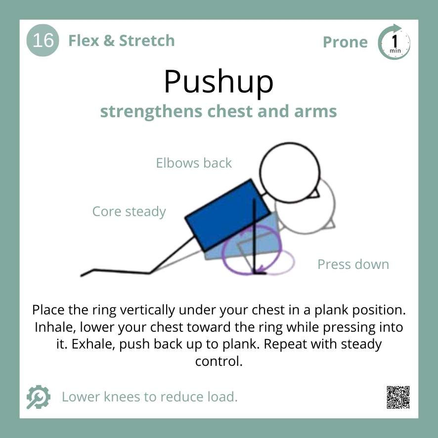 Pilates Magic Circle Pushup
