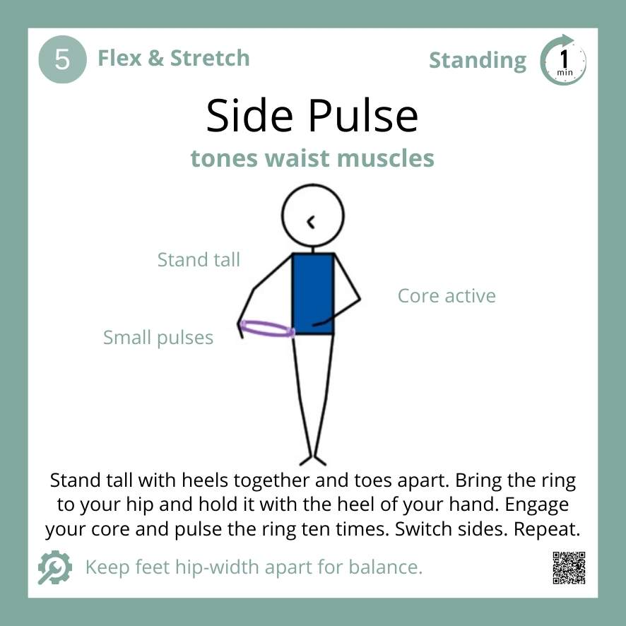 Pilates Magic Circle Side Pulse
