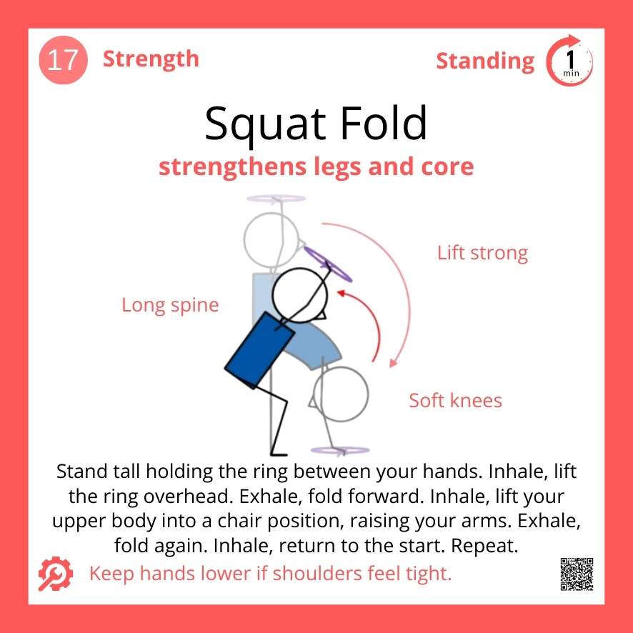 Pilates Magic Circle Squat Fold