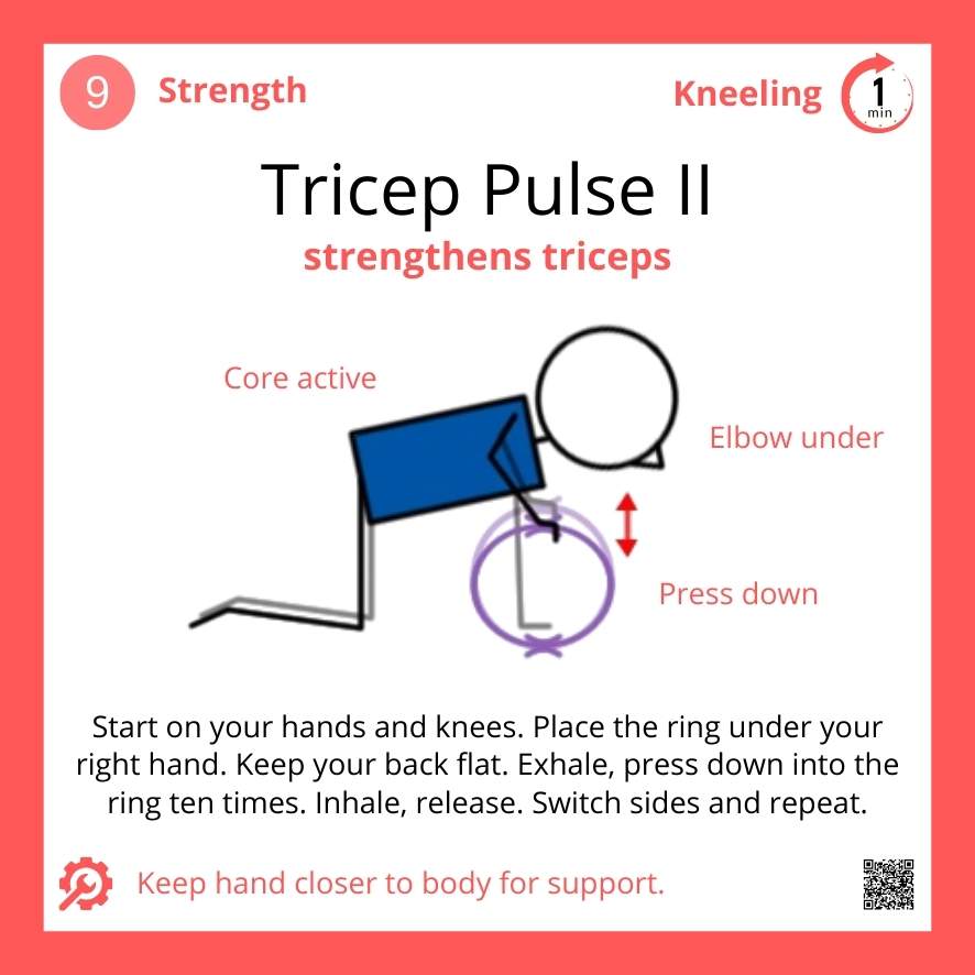 Pilates Magic Circle Tricep Pulse II