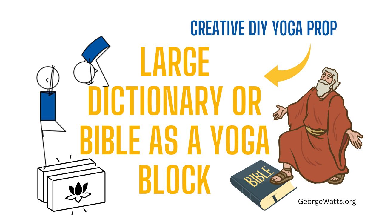 DIY Yoga Block From A Bible Infographic