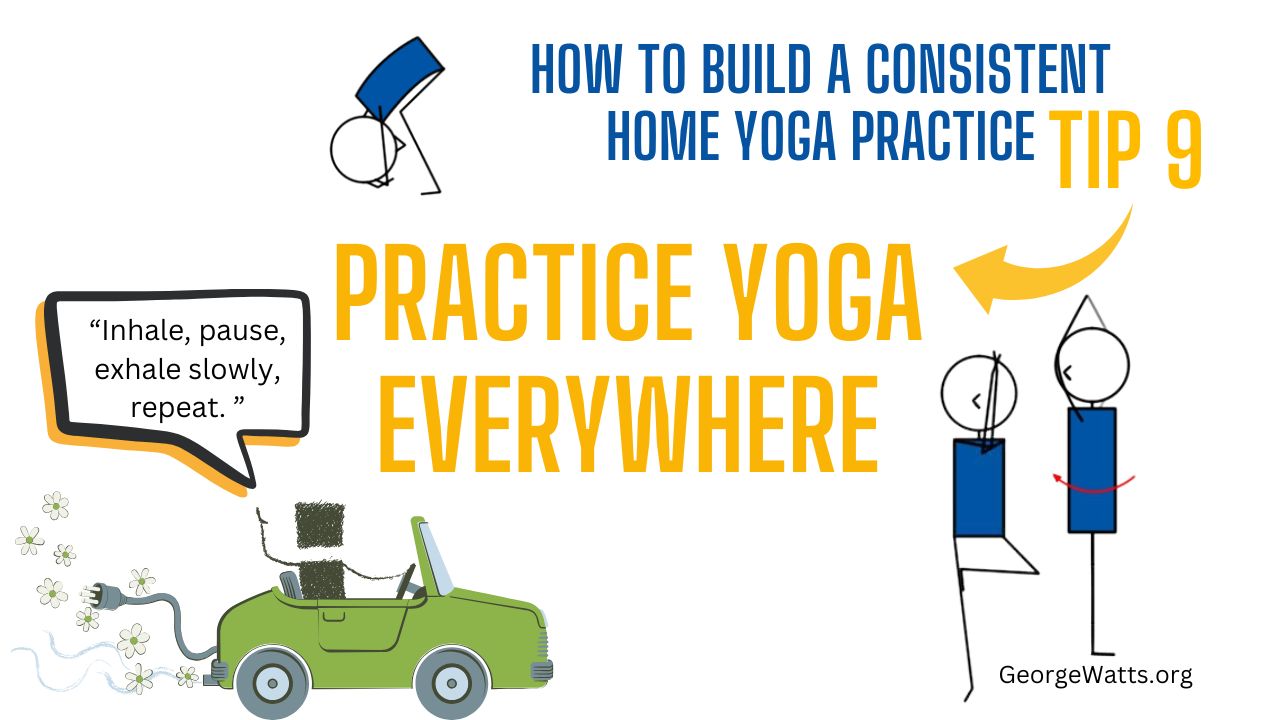 How To Build A Home Yoga Practice Tip 9 Infographic