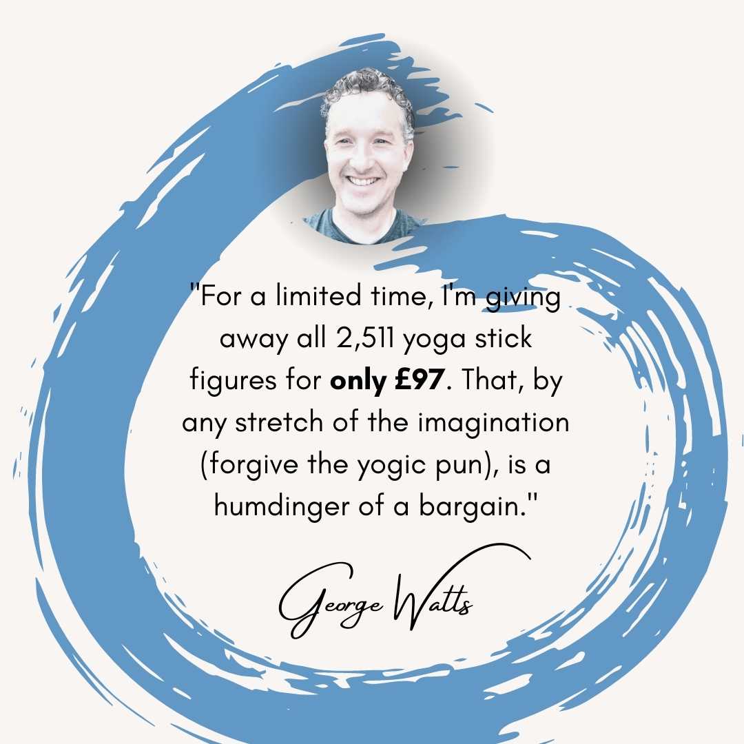 Yoga Stick Figures Special Offer Deal