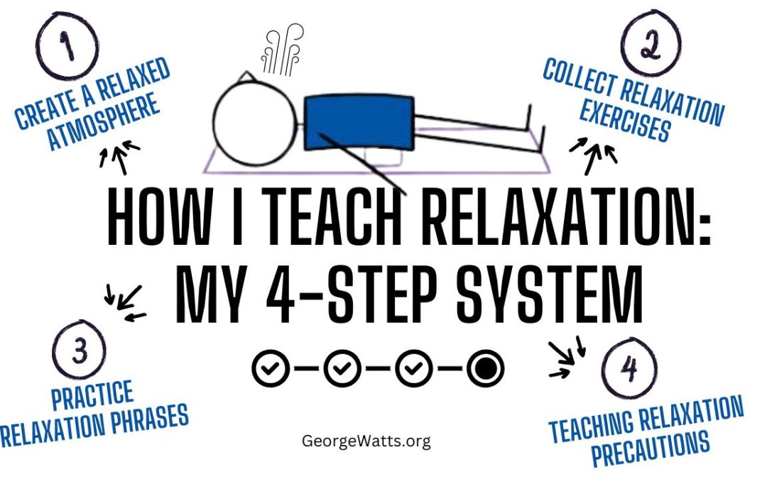 How I Teach Relaxation As A Yoga Teacher Infographic