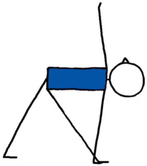 Trikonasana Triangle Pose