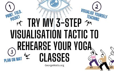 Try My 3-Step Visualisation Tactic to Rehearse Your Yoga Classes