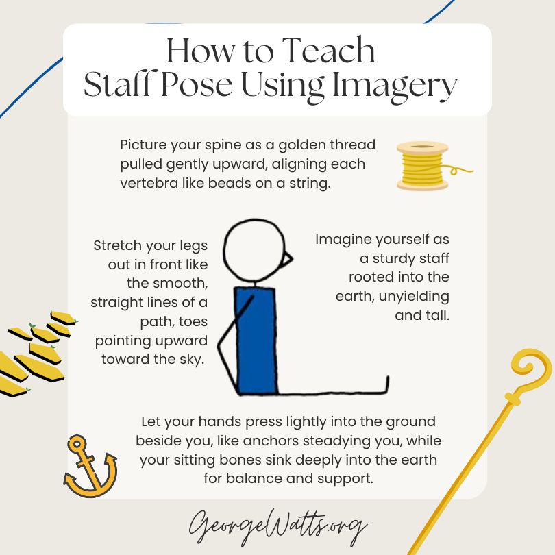 How To Teach Staff Pose Using Imagery