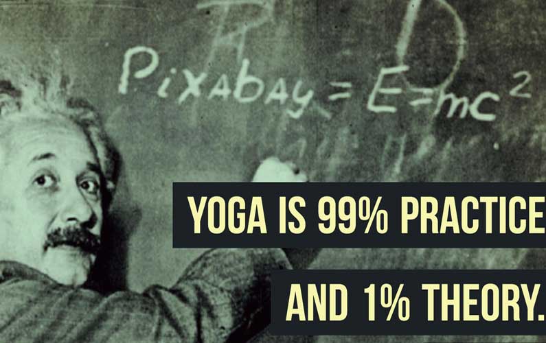 Yoga Is One Percent Theory