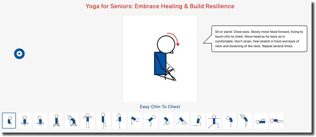 Yoga For Seniors Lesson Plan Stream Version