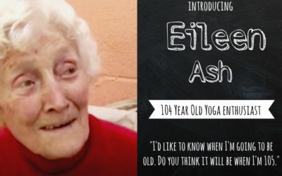 Chair Yoga Lesson Plan Inspired By 104 Year Old Yogi, Eileen Ash: Free Download