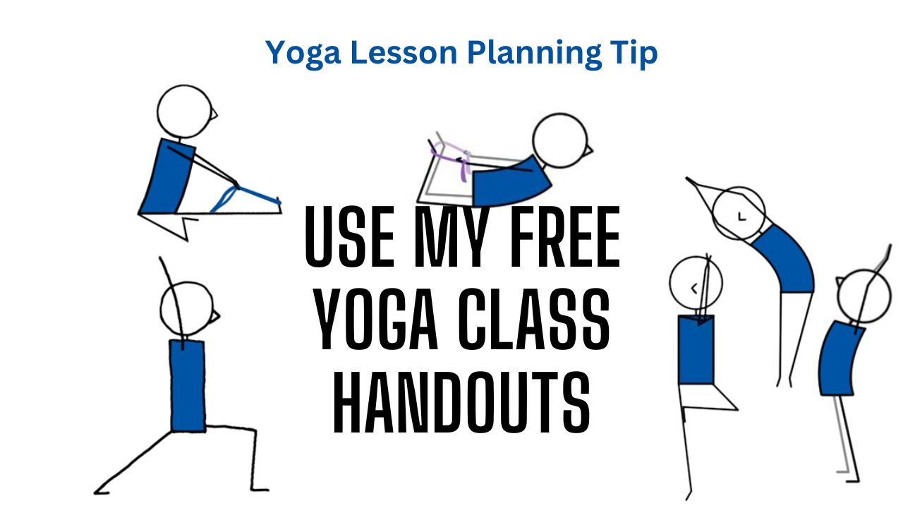 Yoga Lesson Planning Tip Class Handouts