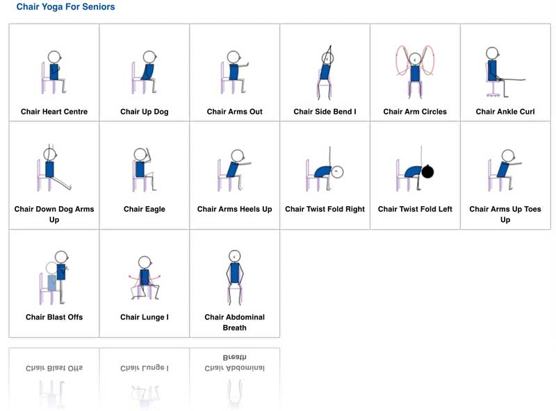 Chair Yoga For Seniors Class Plan