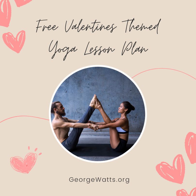 Valentine Yoga Class Plan Infographic