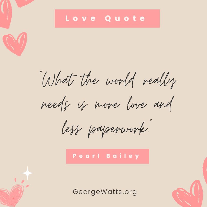 Valentine Yoga Love Quote Pearl Bailey Infographic