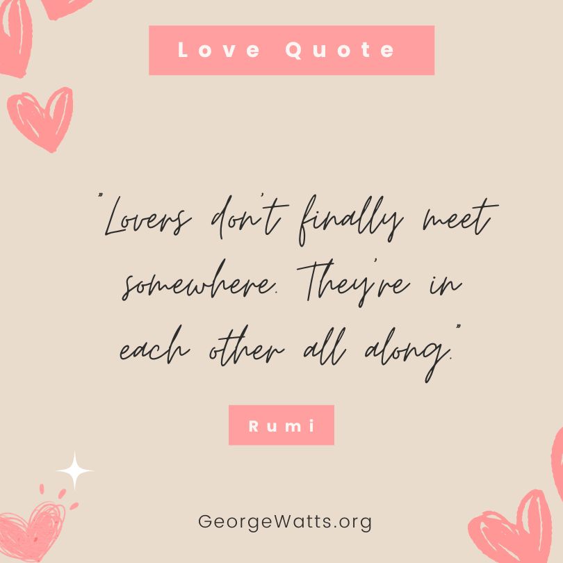 Valentine Yoga Love Quote Rumi Infographic