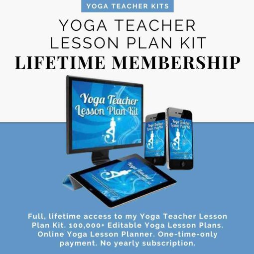 Yoga Teacher Lesson Plan Kit Lifetime Membership Offer