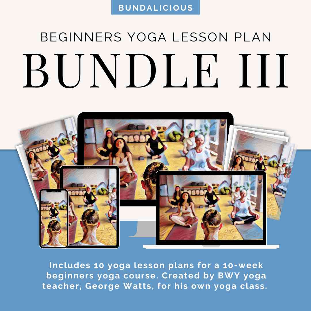 beginners yoga lesson plan bundle III
