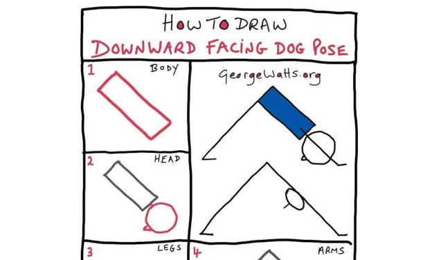 How To Draw Downward Facing Dog Pose: Guide With Video