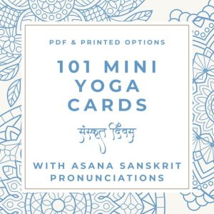 101 mini yoga cards