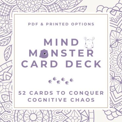 Mind Monster CBT Card Deck