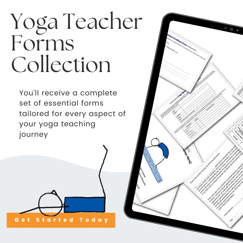 Yoga Teacher Forms Collection Bonus