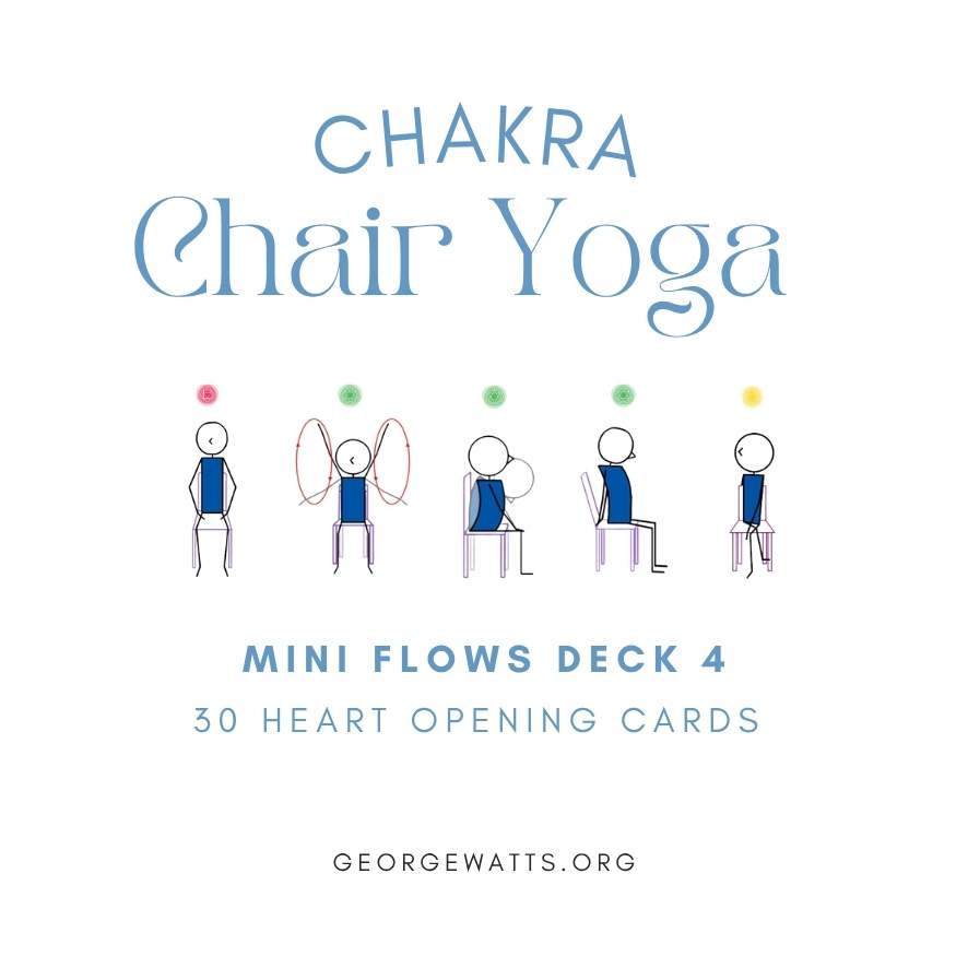 Chakra Chair Yoga Mini Flows Card Deck 4