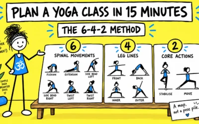 Plan a Yoga Class in 15 Minutes With the 6-4-2 Method