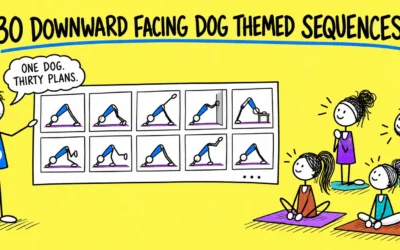 30 Downward Facing Dog Themed Sequences