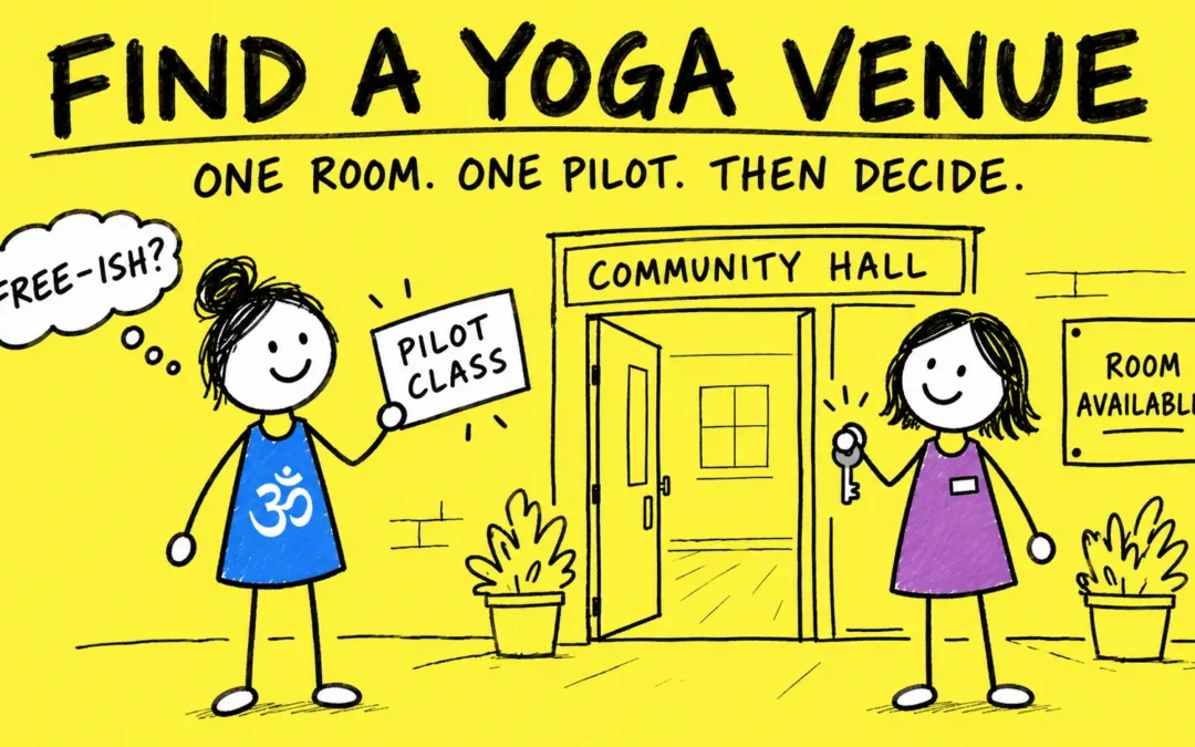 How to Find a Free Yoga Venue: 7 Steps + Outreach Template