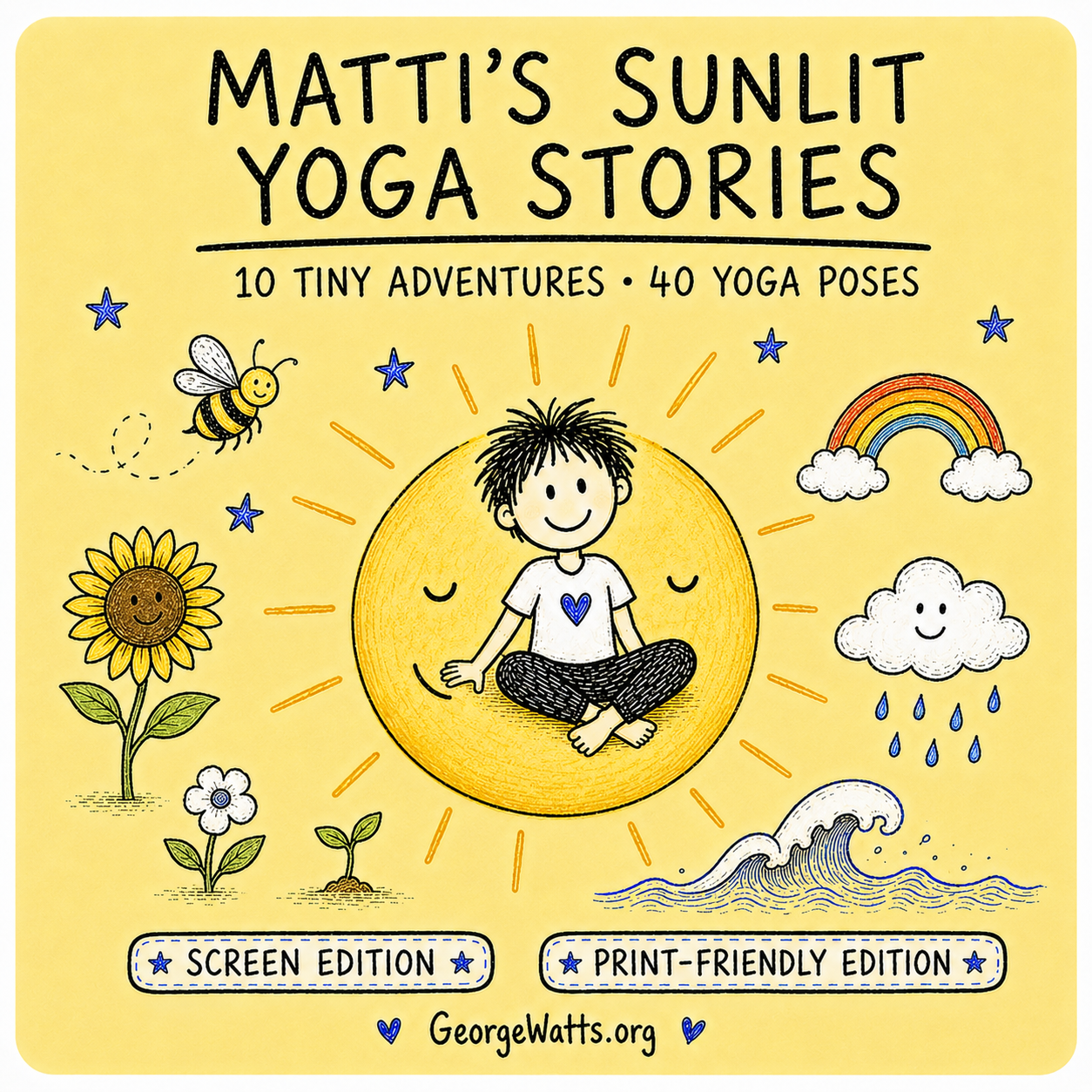 Sunlit yoga story collection