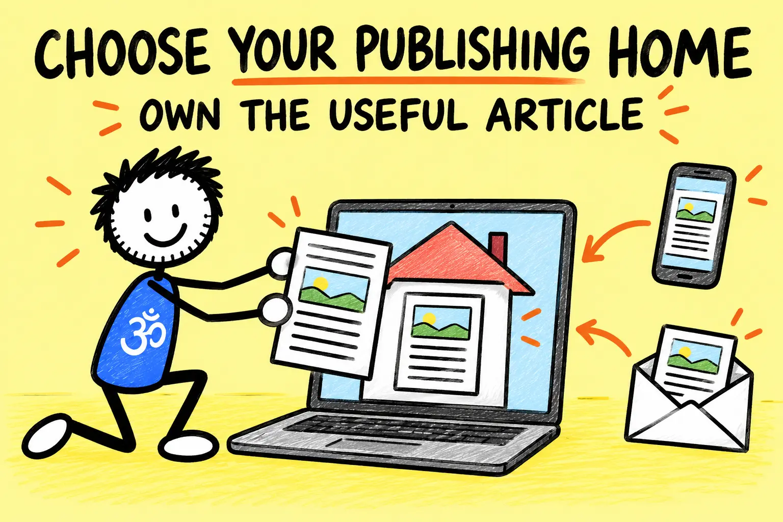 Matti gives a useful yoga article a durable home on an owned website.