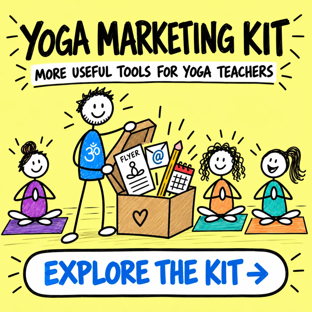 Explore the Yoga Marketing Kit for more useful tools for yoga teachers.